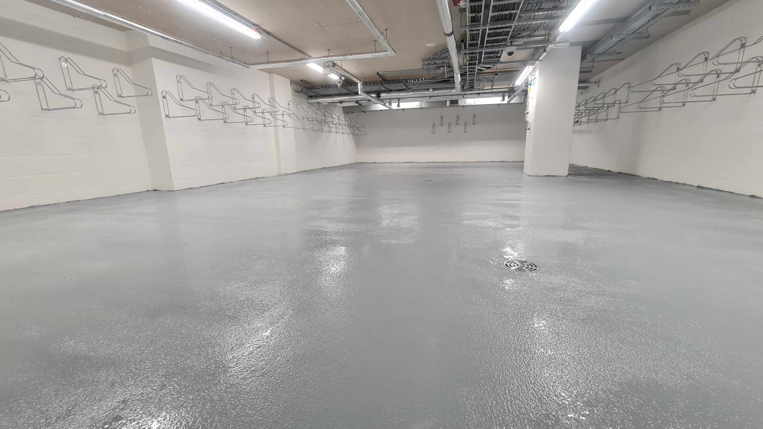Basement Utility & Plant Rooms Resin Floors - Polished Concrete & Resin